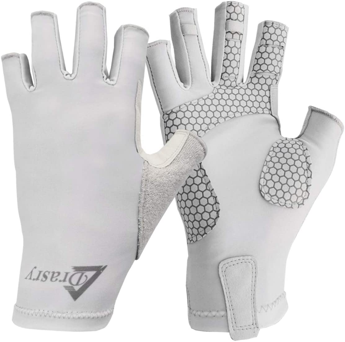 Drasry UV Fishing Fingerless Gloves