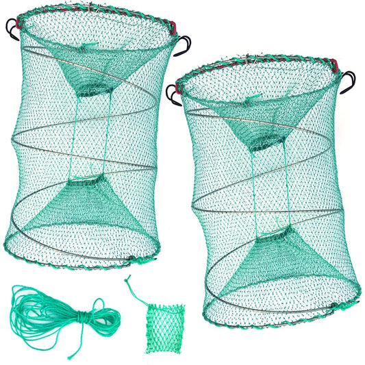 Drasry Fishing Bait Trap for Crawfish Shrimp Net